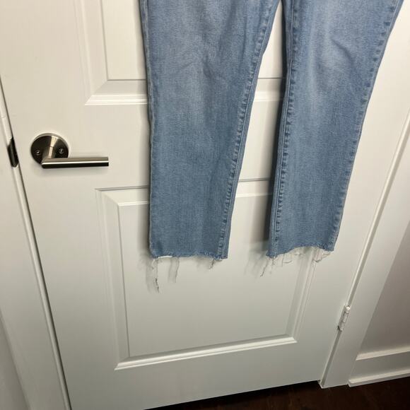 Madewell Women's The Tall Curvy Perfect Vintage Jeans 32T Blue Denim Stretch - Picture 4 of 9